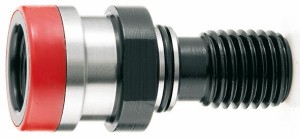 Sworzeń dociągający,rowek pod pierścień Ott SK40-M16 z gwintem zewnętrznym FORMAT