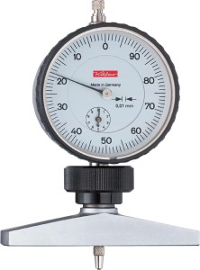 Głębokościomierz, zakres pomiarowy 10mm KÄFER