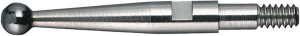 Końcówka pomiarowa z kulką z węglika spiek. D2x12mm KÄFER