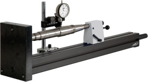 Przyrząd do pomiaru wałków, z aluminium 75x550mm HP