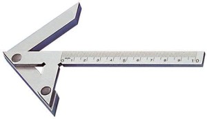 Kątownik centrujący, precyzyjny 200x150mm FORMAT