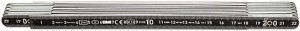 Metrówka składana, aluminiowa 2mx14mm BMI