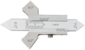Sprawdzian do pomiaru spoin spawalniczych 20mm z noniuszem FORMAT