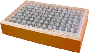 Zestaw wałeczków pomiarowych, klasa dokładności 2, 91-częśc. 1-10/0,1mm FORMAT