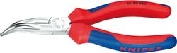Szczypce tnące półokrągłe (radiowe) 2525, chromowane, 160mm KNIPEX