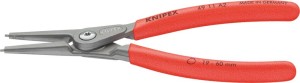Szczypce do pierścieni osadczych zewn., proste, ze sprężyną rozwierającą A2 mm KNIPEX