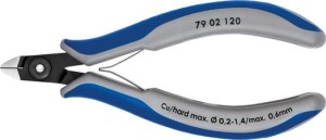 Szczypce tnące boczne, precyzyjne 7902 120mm KNIPEX
