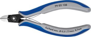 Szczypce tnące boczne, precyzyjne 7902 125mm KNIPEX