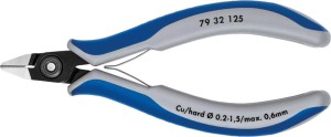 Szczypce tnące boczne, precyzyjne 7932 125mm KNIPEX
