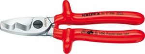 Nożyce do cięcia kabli VDE 9517 200mm KNIPEX