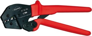 Szczypce dźwigniowe do zagniatania 975205 0,5-6qmm do złączy nieizolow. KNIPEX