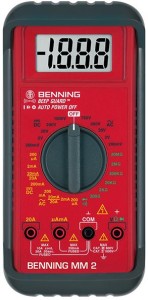 Uniwersalny miernik cyfrowy MM 2 BENNING