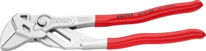 Szczypce klucz z rękojeściami z tworzywa sztucznego wygięte 250mm KNIPEX