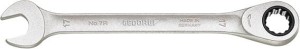 Klucz płaski z grzechotką pierścieniową 10mm GEDORE