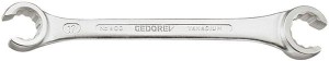 Podwójny klucz oczkowy, otwarty 17x19mm GEDORE