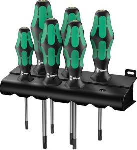 Zestaw wkrętaków TORX z otworem 6-częściowy Wera