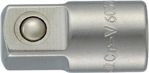 Adapter zwiększający z czworokąta wewnętrznego 1/4 na czworokąt zewnętrzny 3/8“ FORMAT