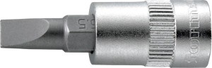 Nasadka wkrętakowa 1/4 do śrub z rowkiem 1x5,5mm FORMAT