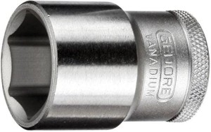 Końcówka wymienna klucza nasadowego, 6-kątna 1/2 19x mm GEDORE