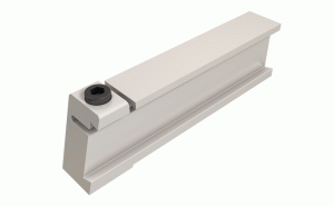 SGTBR 19-2-Blocks for parting and grooving blades, used on conventional lathes.