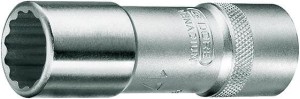 Końcówka wymienna klucza nasadowego, 12-kątna 1/2 długa 27x mm GEDORE