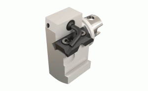 IM50 TBU-32R-Blocks with an ISO 26622-1(*) tapered shank for parting and grooving blades.