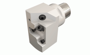 C6 GHAPR-8-Perpendicular holders for grooving, turning, and facing adapters with CAMFIX (ISO 26623-1 standard) exchangeable, tapered shanks.