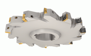 SDN D100-08-32-06-Full slot disk type slotting cutters carrying square inserts.