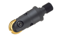 CDP D20-M12-Ball nose endmills (HELIBALL) with FLEXFIT threaded adaptation.