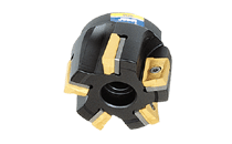 3M F90AX D1.50-5-.75-13-MILL2000, Heavy duty 90° face mills with 3M AXKT 1304.. inserts with dovetail section shape, helical cutting edges and positive rake angle. Enable a secure clamping and high durability in rough applications.