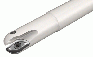 BCM D16-A-C16-C-DROPMILL, Ball nose endmills carrying tangent straight edge inserts. Used for semi finishing and finishing at high feed rates. Its unique design provides a fully effective cutter - two cutting edges even at small depths of cut