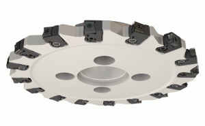 FDN D200-1419-40R-CALN11-Full slot, adjustable slotting cutters with cartridges using LNMT 1106 inserts, 14.0-19.5 mm width range. Each cutter body can be changed into full slot, bottom or top milling configuration, by mounting the cartridges accordingly.