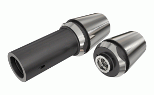 MM S-A-H004-ER25-T10-H-Shanks that mount MULTI-MASTER solid carbide heads with an ER colleta adaptation and coolant holes
