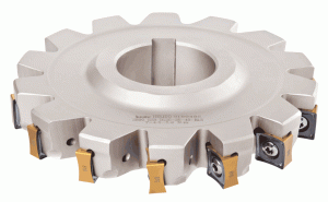 S890 SSB D125-20-40-R13-Half-side / face disk milling cutters, carrying HELIDO S890 SNMU 1305 eight-edged inserts.