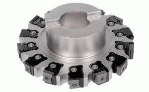 FDN D5.0-.75-1-10R-CAPM15-Full slot, adjustable slotting cutters with cartridges using LNAT 1506...-PM inserts. Each cutter body can be changed into full slot, bottom or top milling configuration, by mounting the cartridges accordingly.