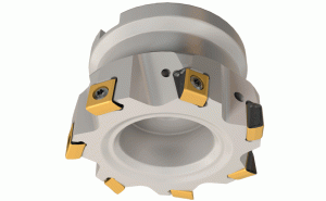 T490 FLN D063-06-22-R-11-90° face mills carrying T290 LNMT/LNHT 1106... tangentially clamped inserts