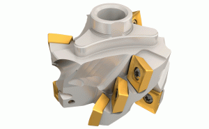 SM D63-33-FT/F-I-End units for modular extended flute cutters. Use S/Q/XPMT 10... inserts for 50 mm cutter diameter and S/QDMT 1205... inserts for larger diameters.
