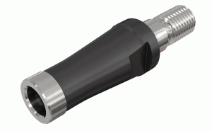CAB M16M16-C-Reducers and extensions with coolant holes for the modular FLEX-FIT system.