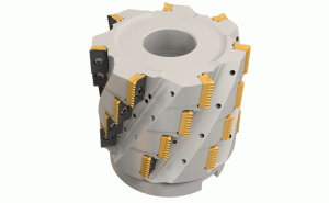 P290 SM D040-04-48-22-12-Extended flute shell mills carrying 12 and 18 mm long edged inserts.