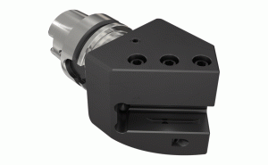 HSK A63WH ASHL25-45 HPMC-Holders with HSK shanks, carrying square shank tools for 45° mounting on turn-mill machines with high pressure multi connection