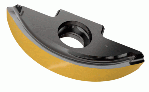 BLR D200-QT IC882-Round segment double-sided inserts for ball nose milling cutters