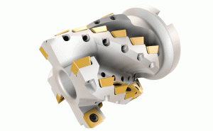 SDK D2.0-1.9-4-1.00-10-HP-Extended flute shell mills carrying SDHW/T 100408... inserts.