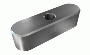 KEY SEMC 50 12X8X36-Driven key for COMBI shell mill holders for assembling disk cutters.