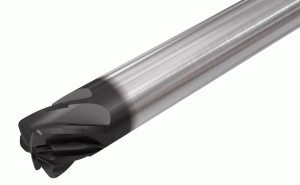 ELB-R1R25A9-6C12-83 IC902-Solid carbide lens-shaped(Barrel) endmills for 3D profiling. For semi-finish & finishing applications.
