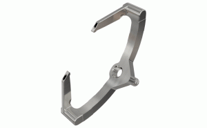 ECD D82-3-TG-Crown clamping mechanism for square adapters, with a single screw for fast clamping and indexing. Features two effective coolant holes which output ultra-high pressure up to 340 bar.