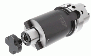 HSK A63 SEM32X78X100C-Shell mill holders with coolant holes and DIN69893 form A HSK tapered shanks. Symmetrical design, dynamically balanced for high RPM machining.