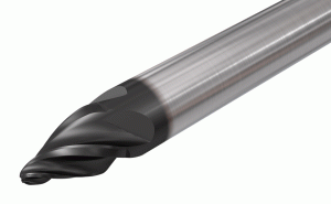 ETBI-R.06R10A35/20-4C312 IC902-Solid carbide taper-shaped (Barrel) endmills for 3D profiling. Semi-finishing & finishing applications.