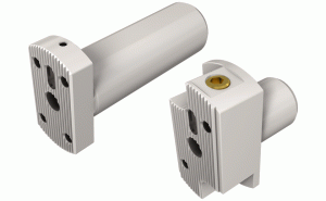 SBTB1660-JHP-R-JETCUT base holders for back-end machining heads intended for swiss-type machines