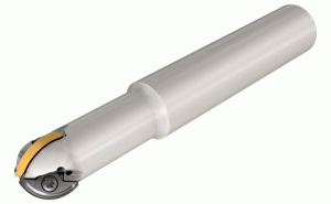 BLP D2.00-4.7-8.0-W2.0-Three flute fully effective 240° ball nose endmills carrying double-sided inserts. Designed for roughing, semi finishing and finishing at high feed rates.