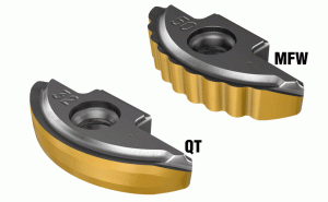BLR D2.00-MFW IC830-Round segment double-sided inserts for ball nose milling cutters